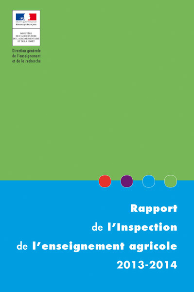 Rapport de l'inspection de l'enseignement agricole 2013-2014