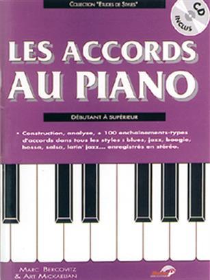 MARC BERCOVITZ : LES ACCORDS AU PIANO DEBUTANT A SUPERIEUR - AVEC CD