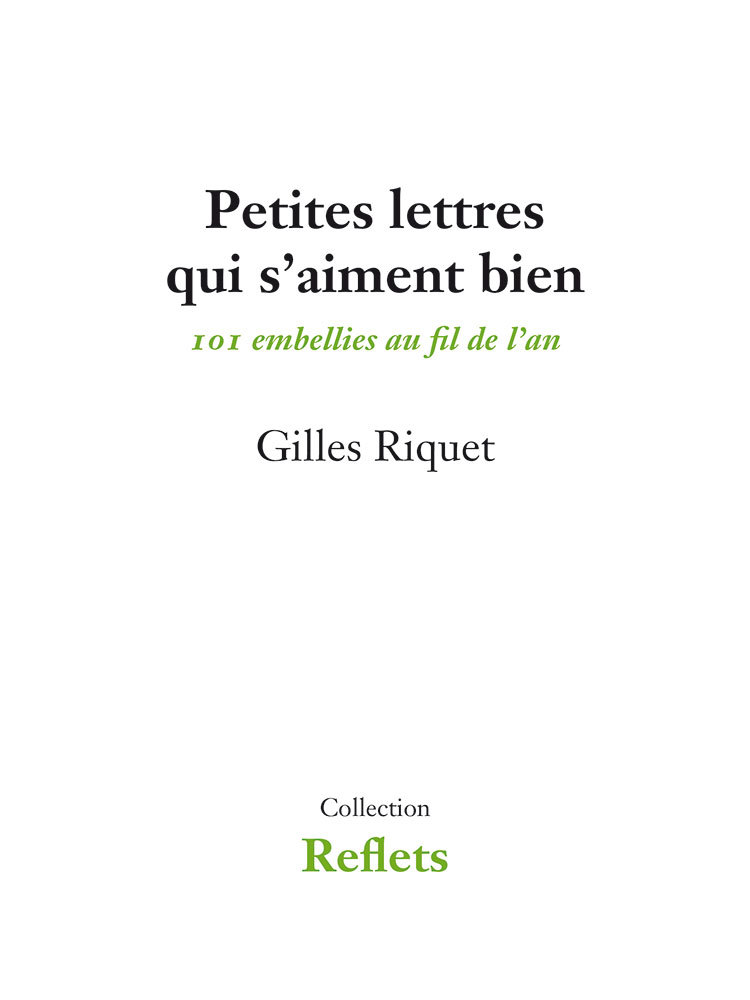 Petites Lettres qui s’aiment bien