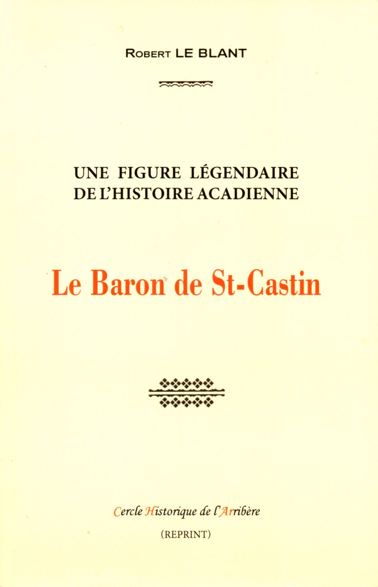 Le Baron de St-Castin