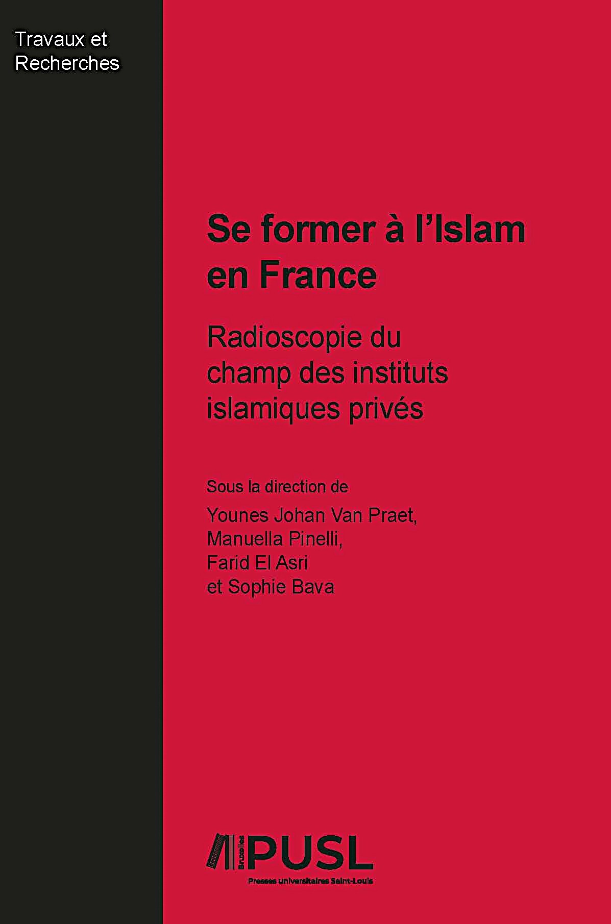 SE FORMER A L?ISLAM EN FRANCE : RADIOSCOPIE DU CHAMP DES INSTITUTS ISLAMIQUES PRIVES