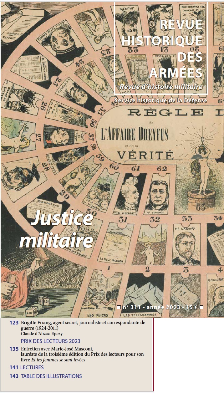 N° 311 La justice militaire