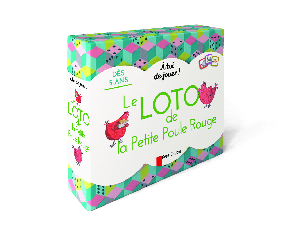 Le loto de la petite poule rouge