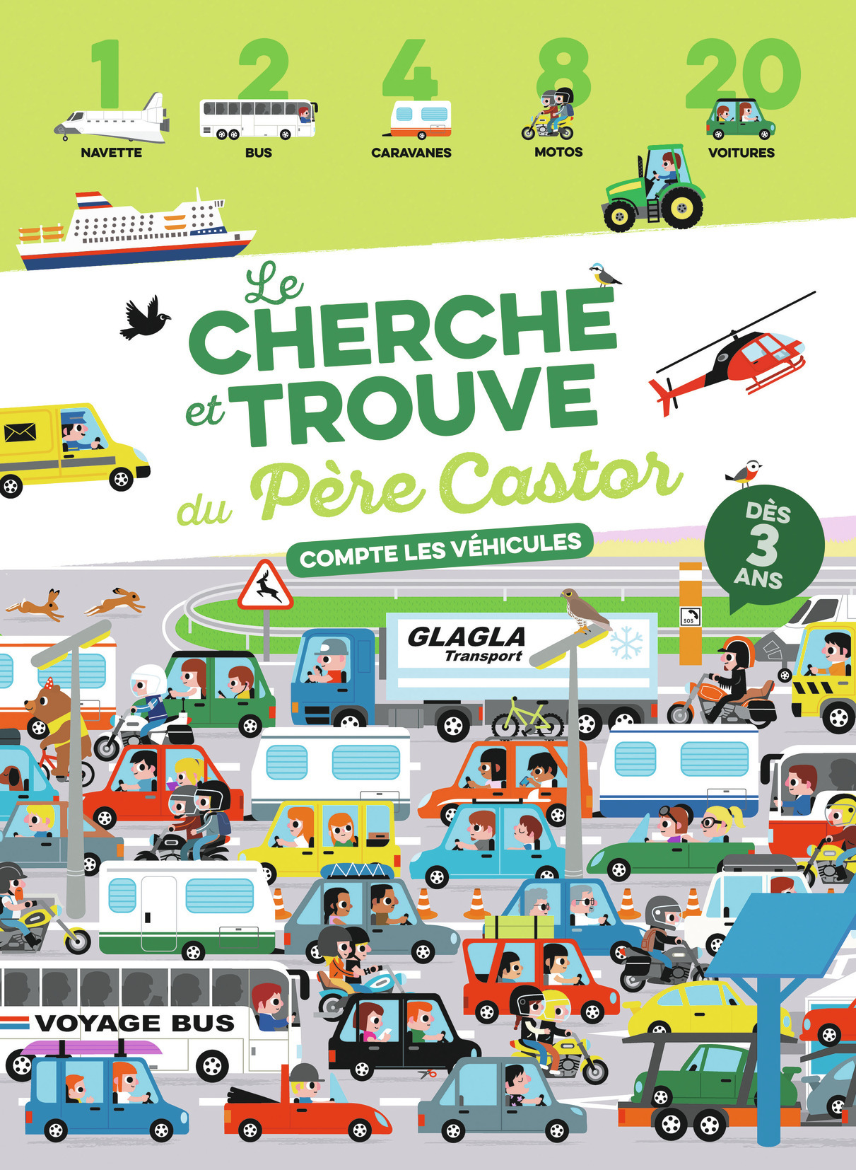 LE CHERCHE ET TROUVE DU PERE CASTOR - COMPT E LES VEHICULES