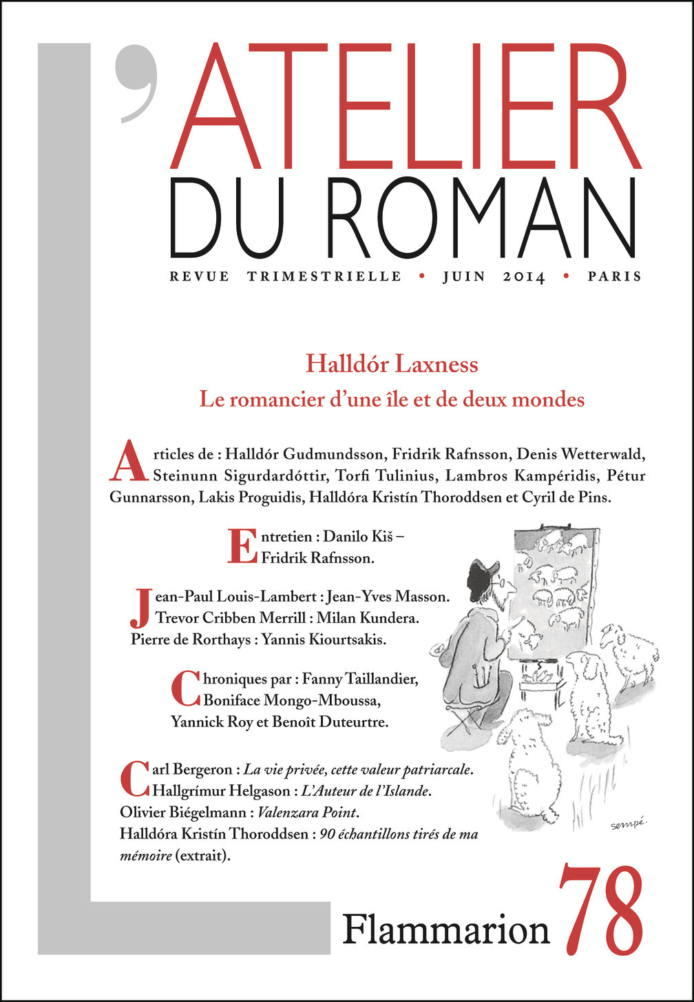 L'Atelier du roman