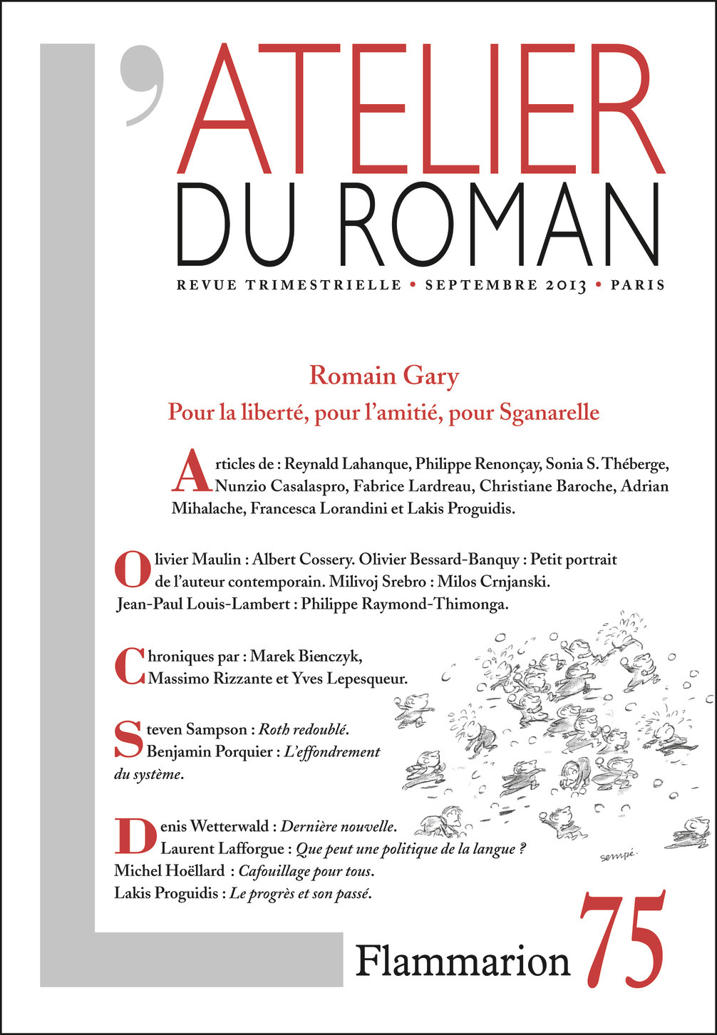 L'Atelier du roman