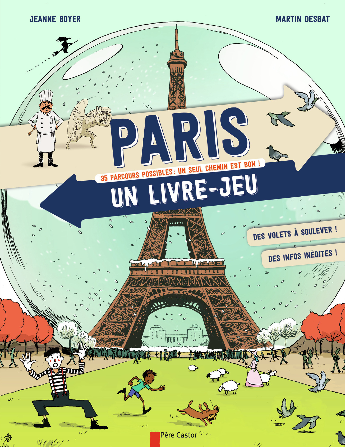 Paris, le livre-jeu