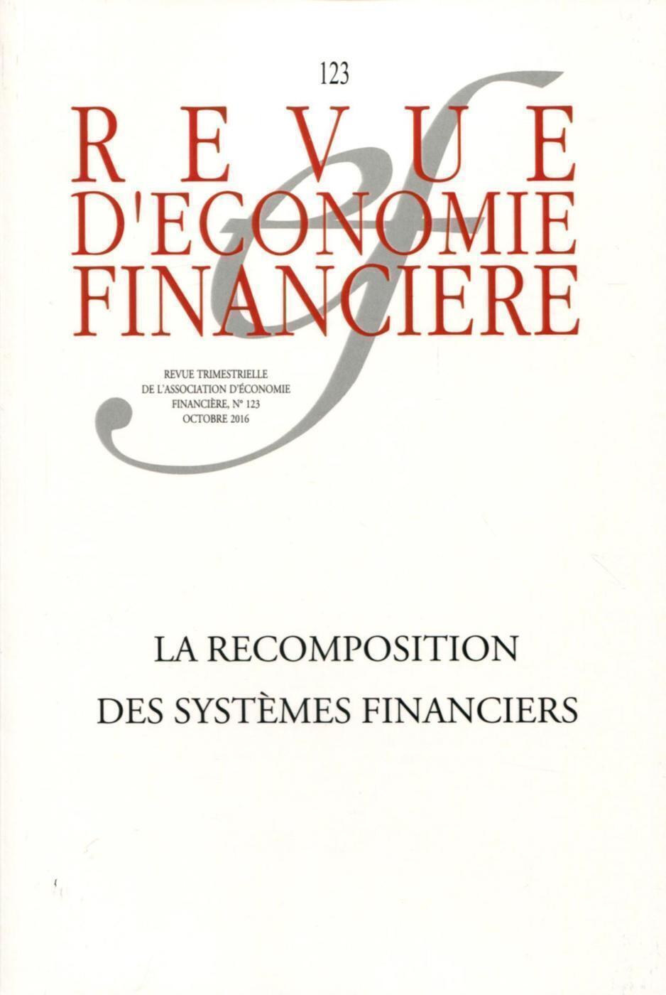 Revue d'économie financière