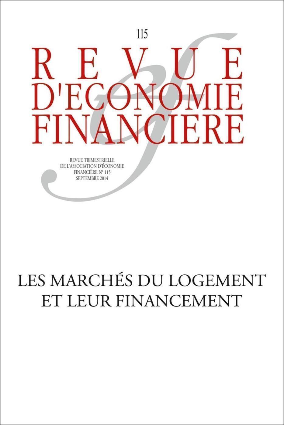 Les marchés du logement et leur financement - N° 115