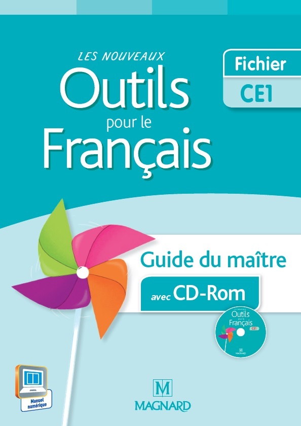 Les Nouveaux Outils pour le Français CE1 version Fichier (2015) - Guide du maître avec CDRom