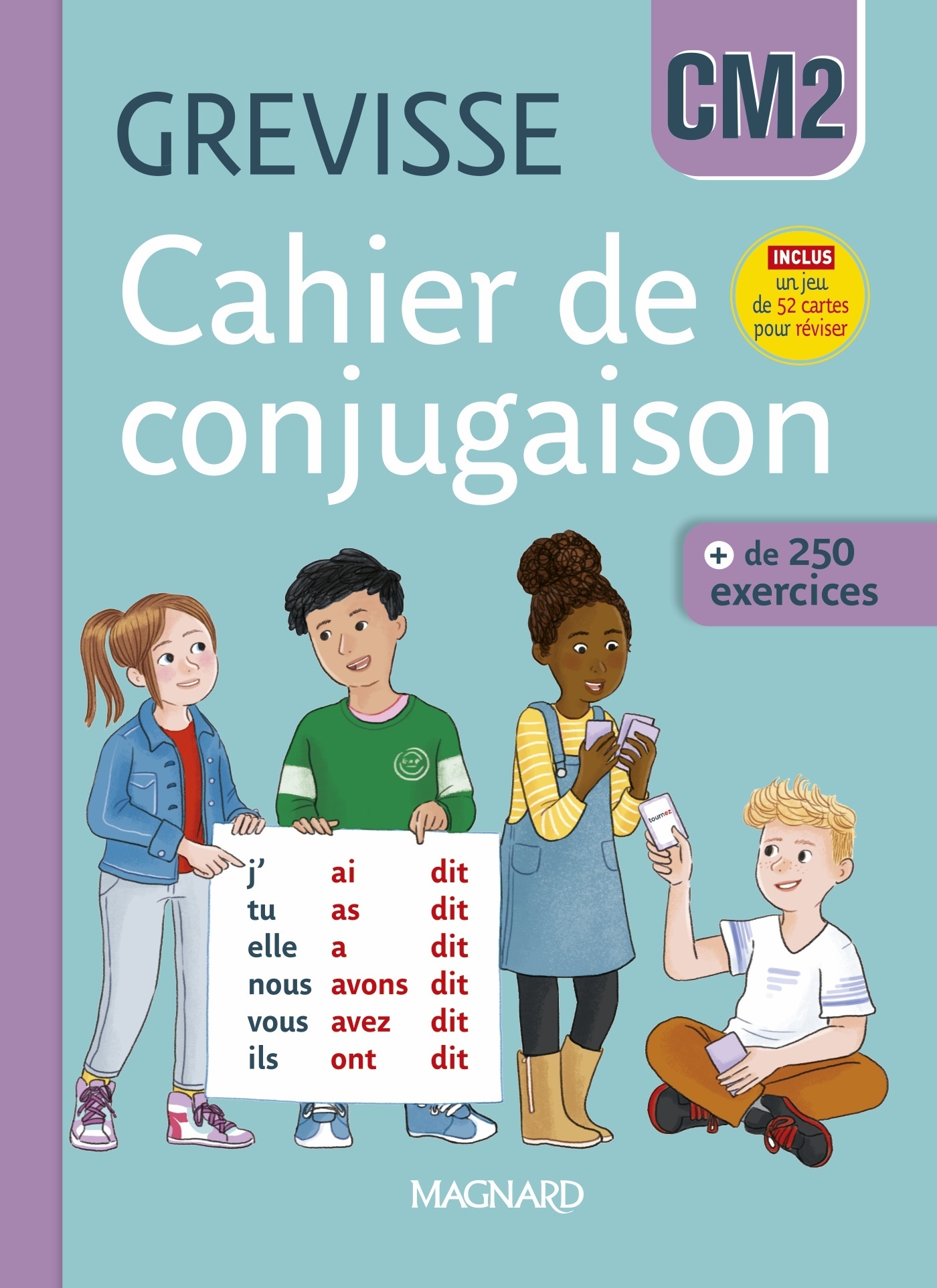 Cahier de conjugaison Grevisse CM2 (2025)