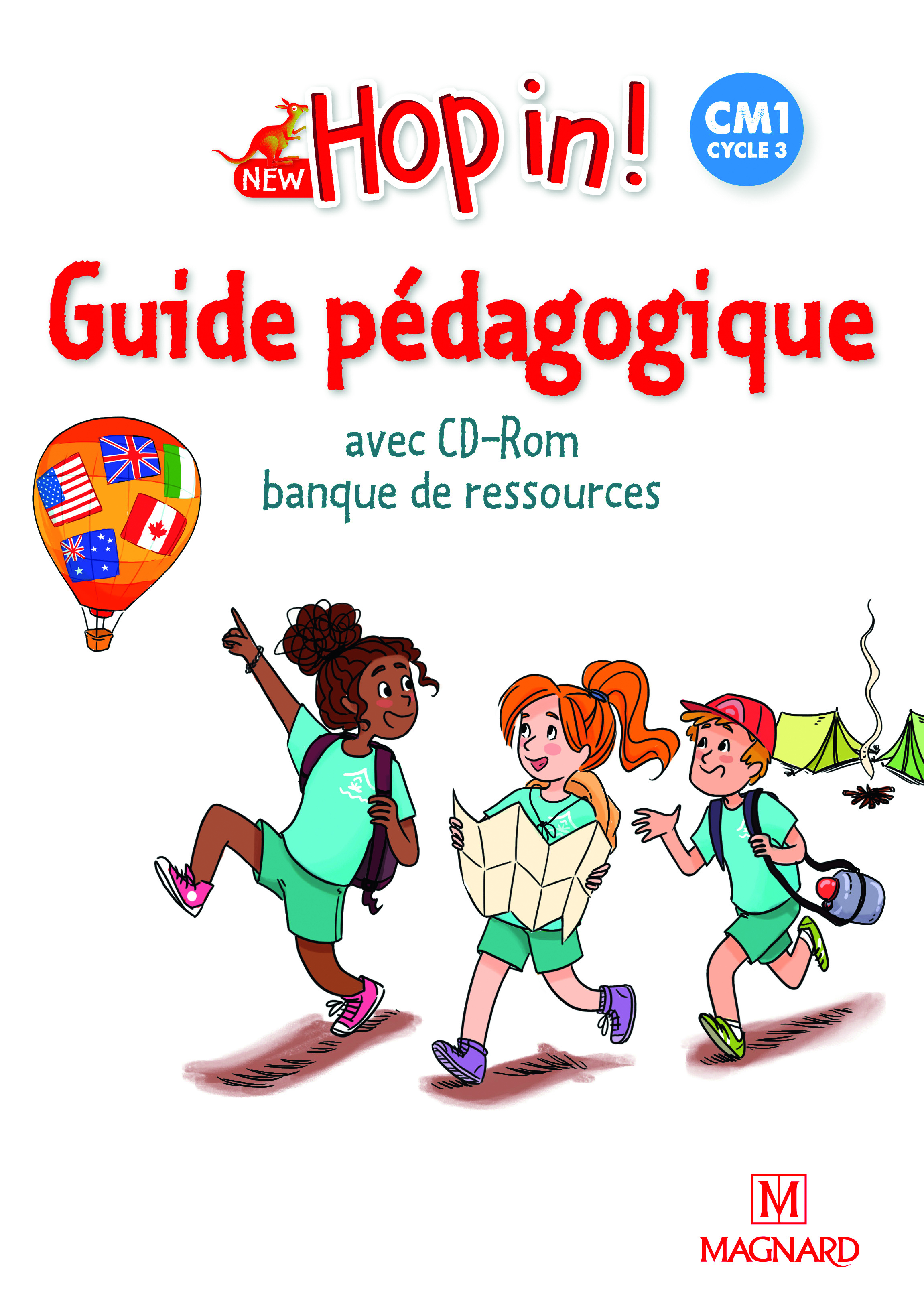 New Hop In! Anglais CM1 (2019) - Banque de ressources sur CD-Rom avec guide pédagogique papier