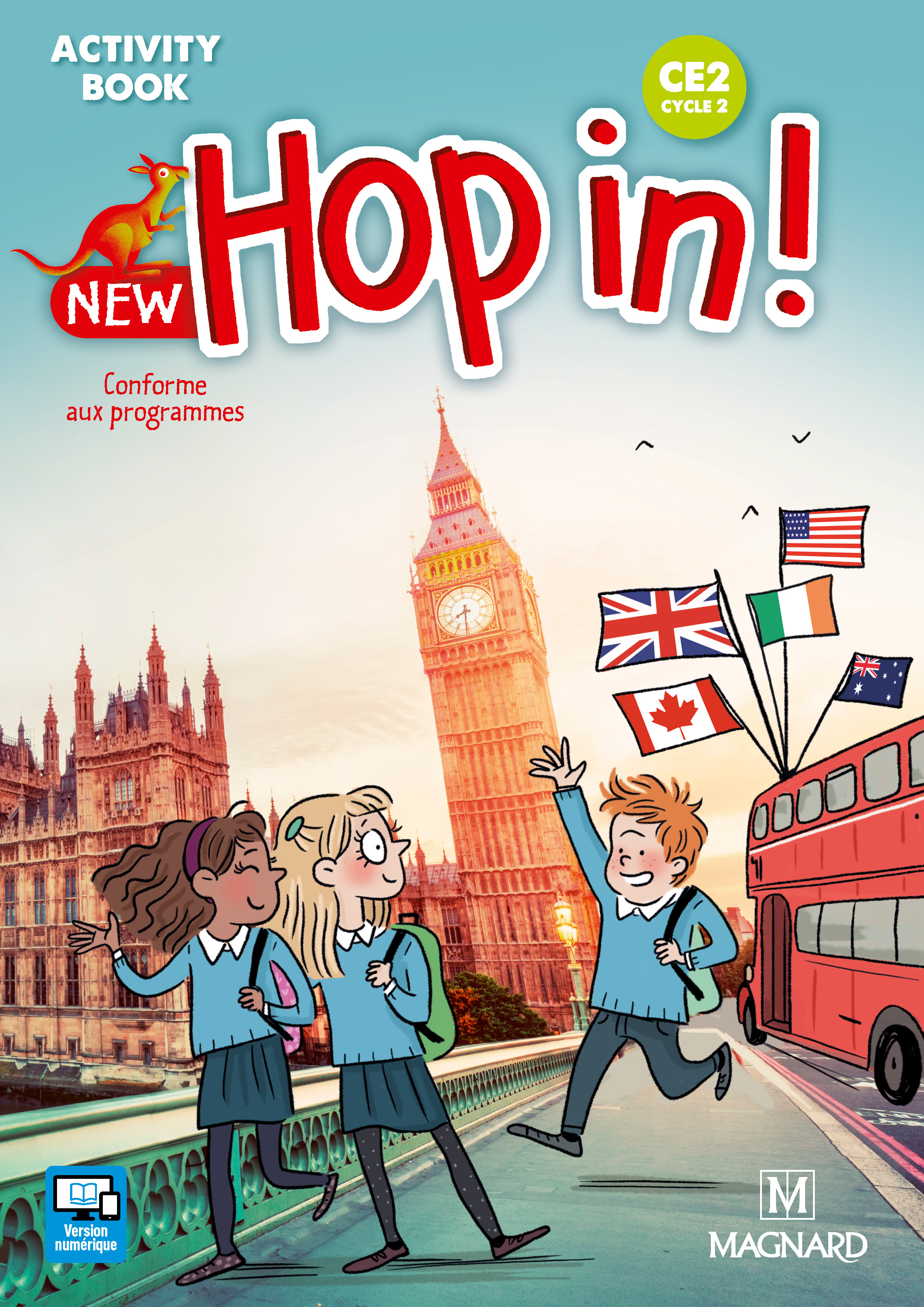 New Hop In! Anglais CE2 (2018) - Activity Book
