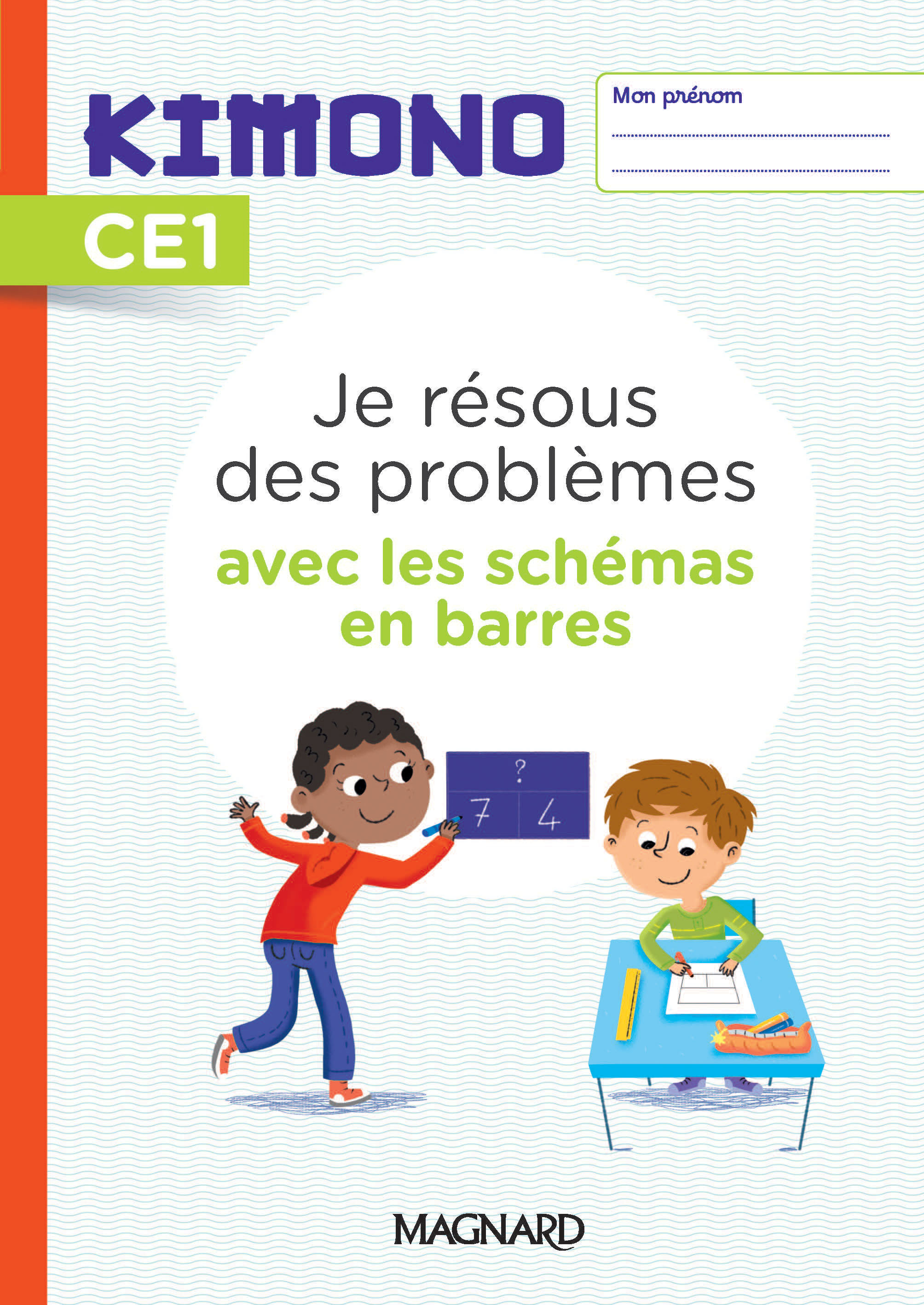 Kimono CE1 : Je résous des problèmes avec les schémas en barres (2022) - Cahier