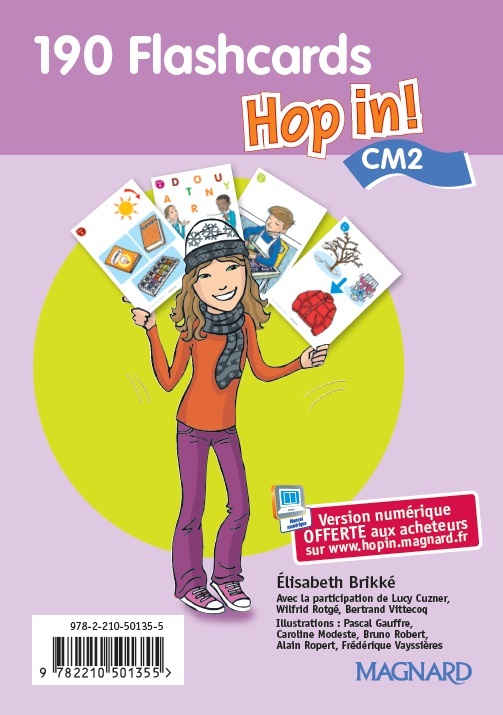 Hop in! Anglais CM2 (2015) - Flashcards