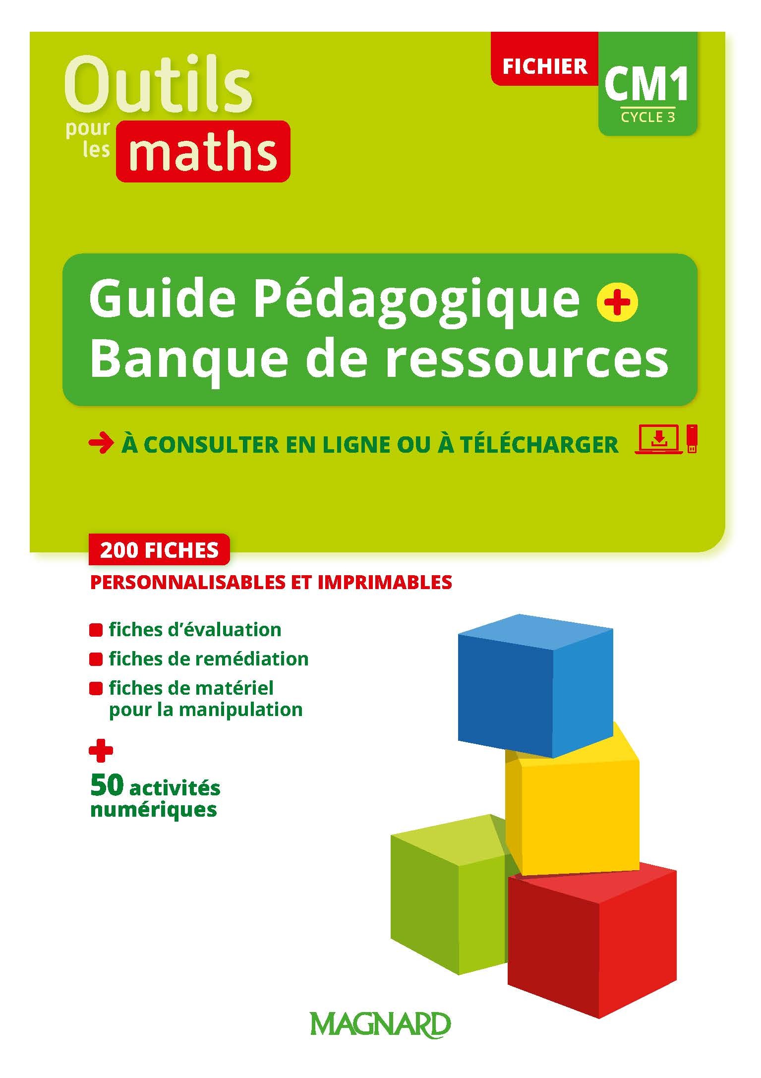 Outils pour les Maths CM1 (2023) - Guide pédagogique + Banque de ressources à télécharger