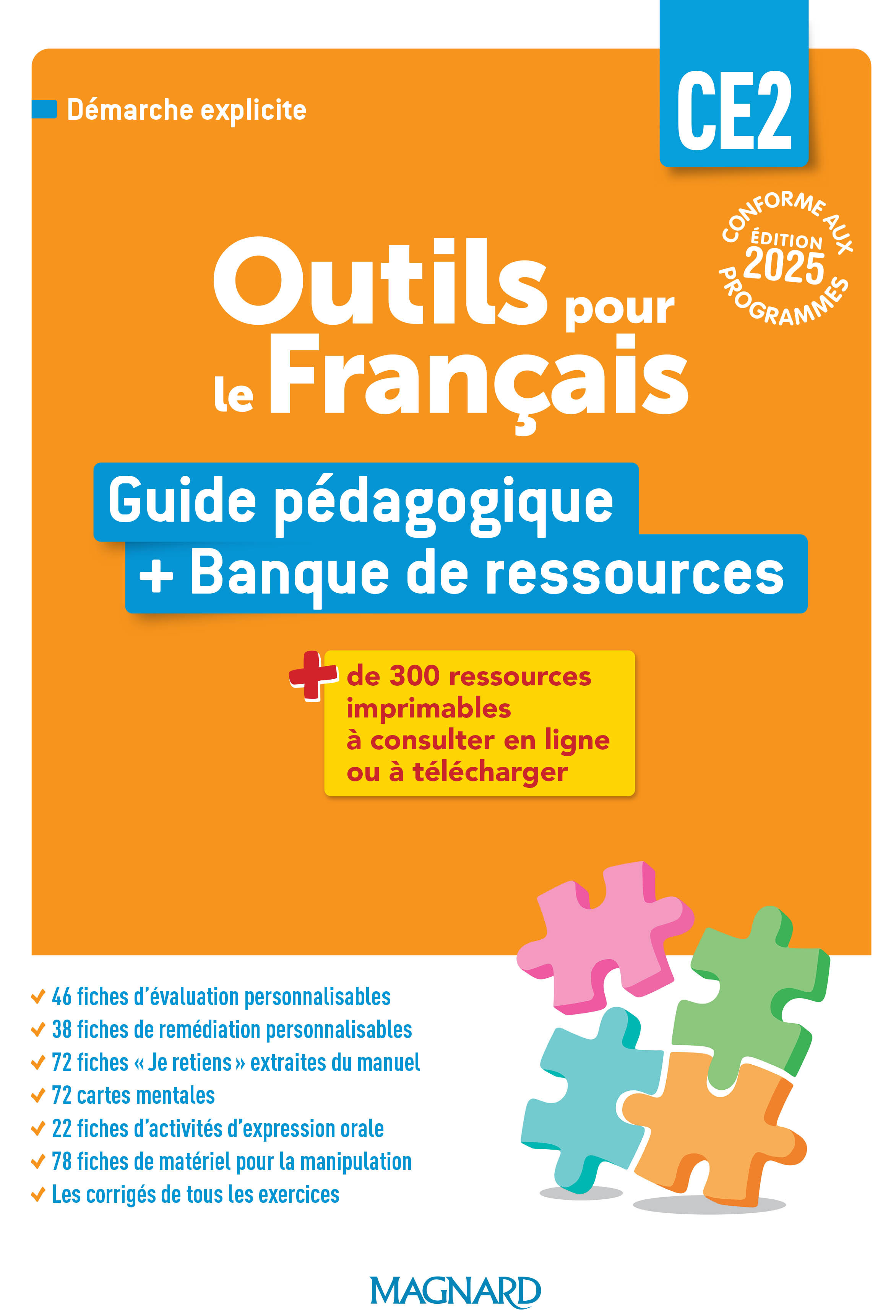 Outils pour le Français CE2 (2025) - Guide pédagogique + Banque de ressources