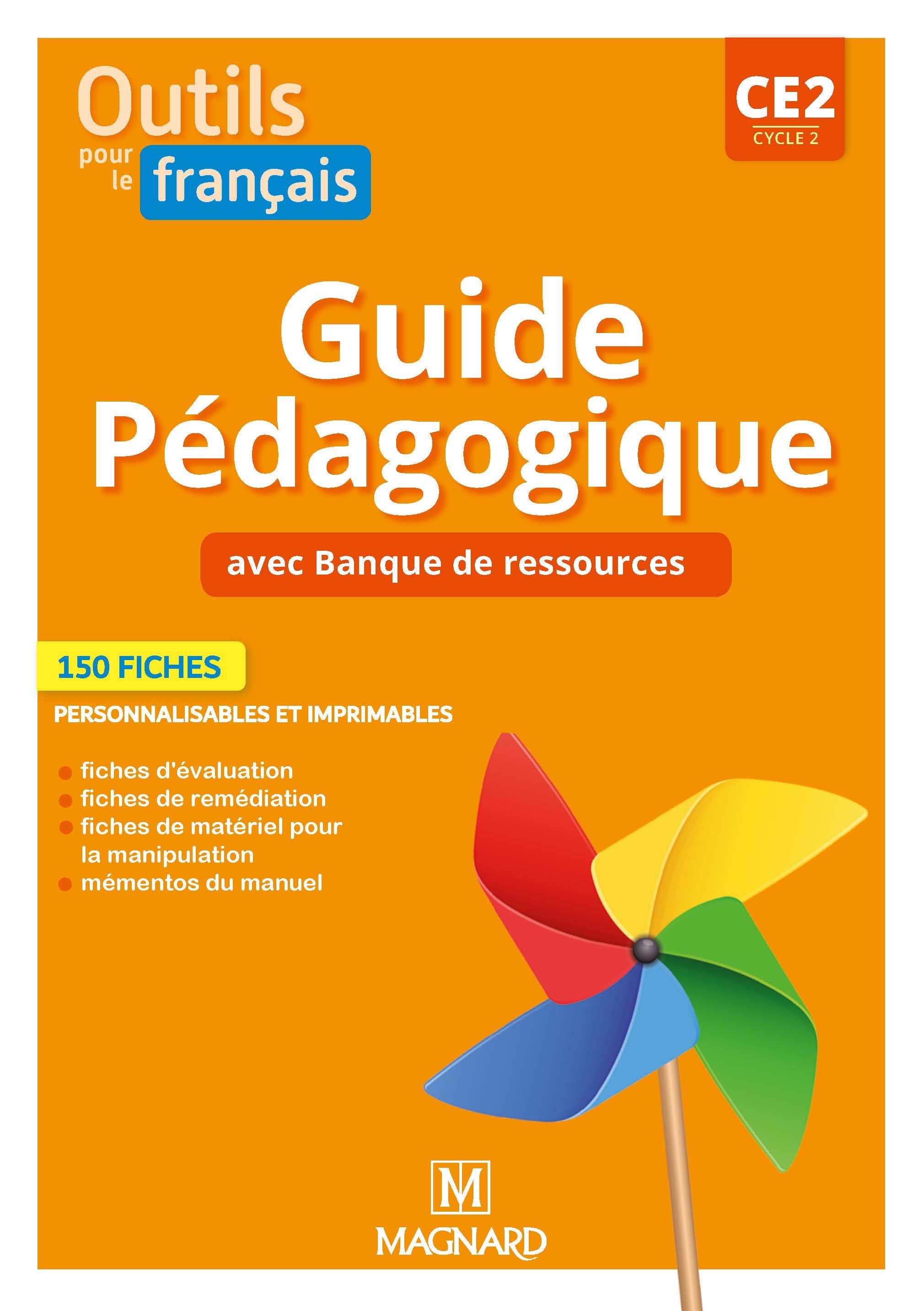 Outils pour le Français CE2 (2019) - Banque de ressources du manuel sur CD-Rom avec guide pédagogique papier