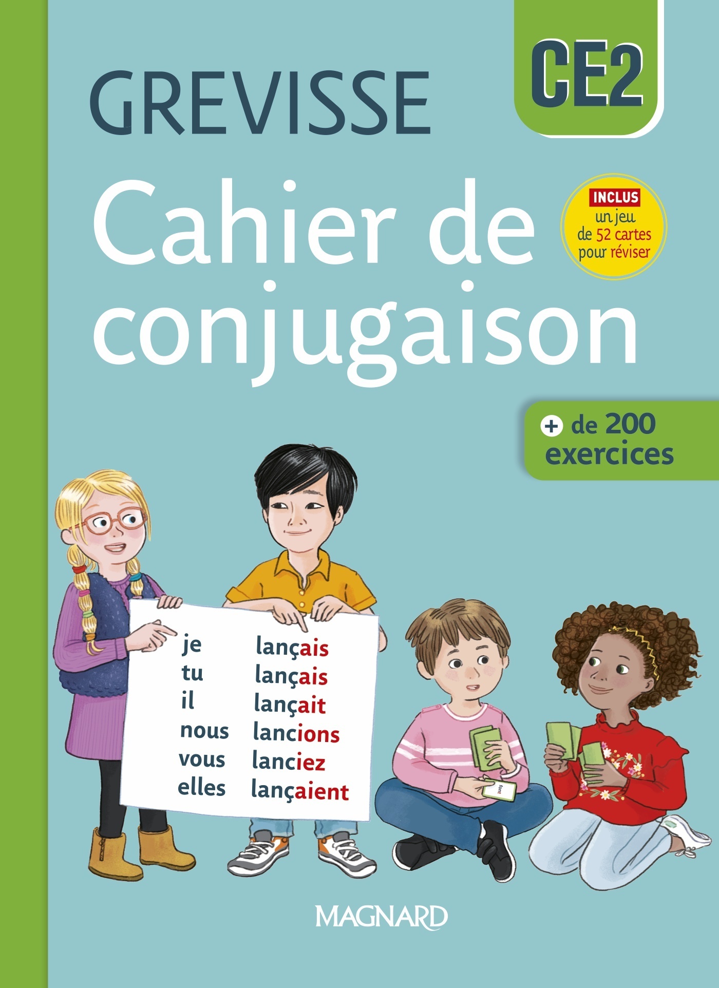 Cahier de conjugaison Grevisse CE2  (2025)