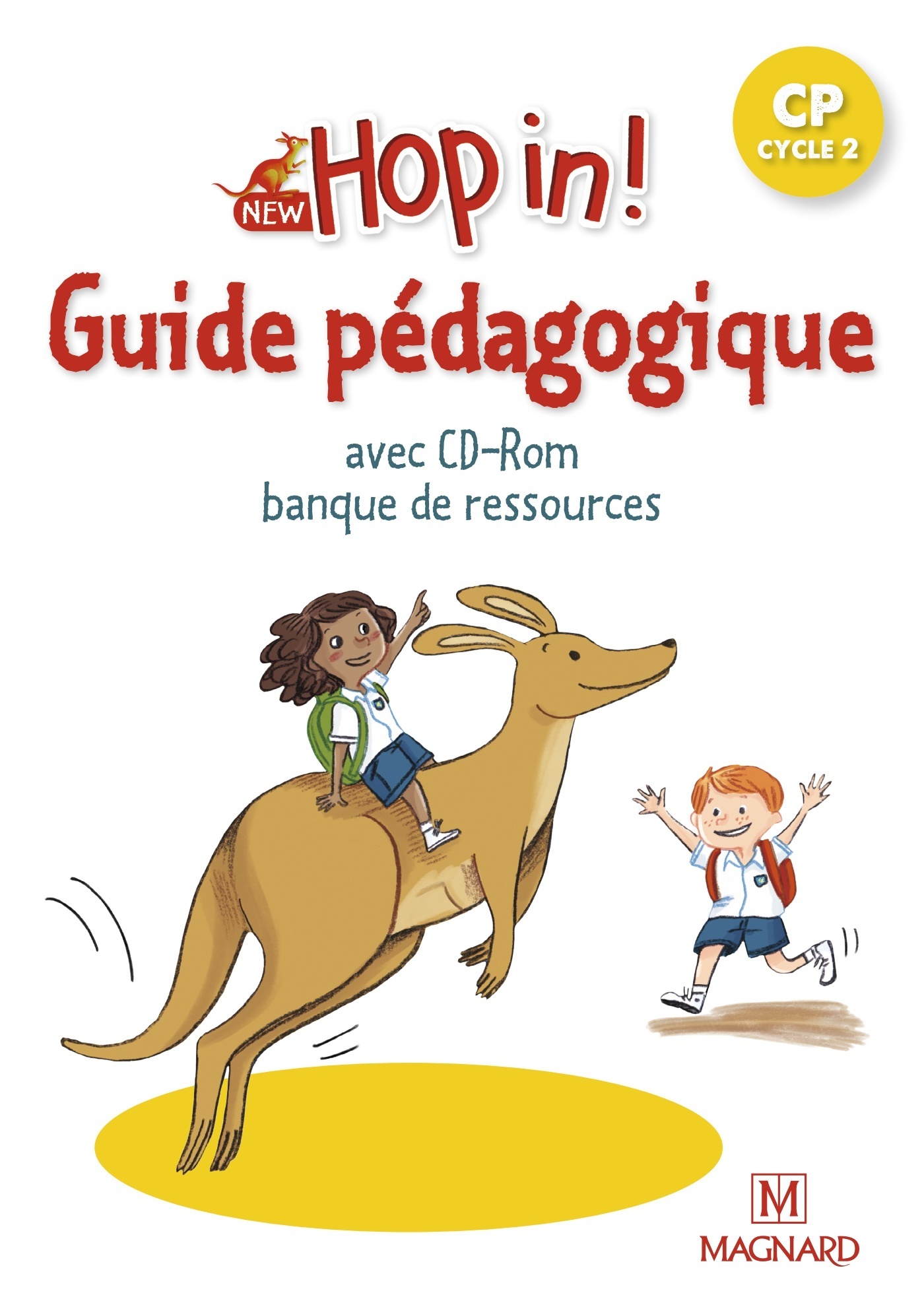 New Hop In! Anglais CP (2021) - Banque de ressources sur CD-Rom avec guide pédagogique papier