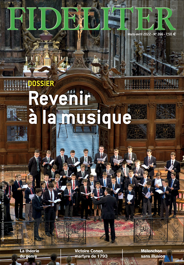 FIDELITER n° 266 (mars-avril 2022) Revenir à la musique
