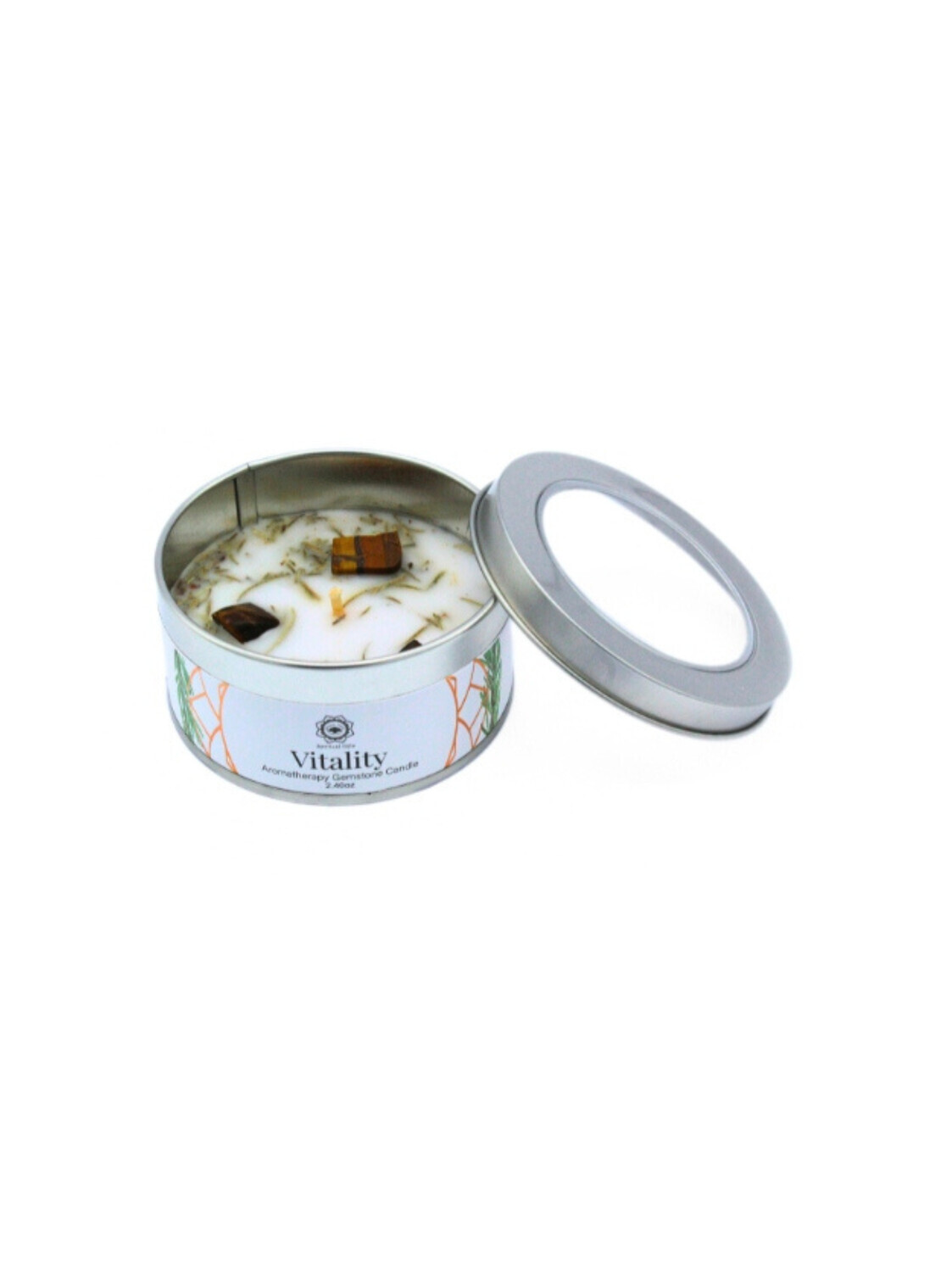 Bougie Litho Green Tree Vitalité - Gingembre doux - 70 grs