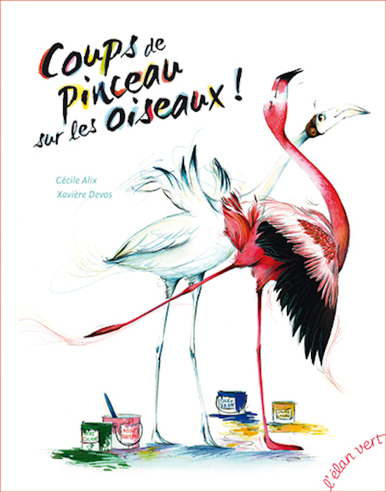 Coups de pinceau sur les oiseaux