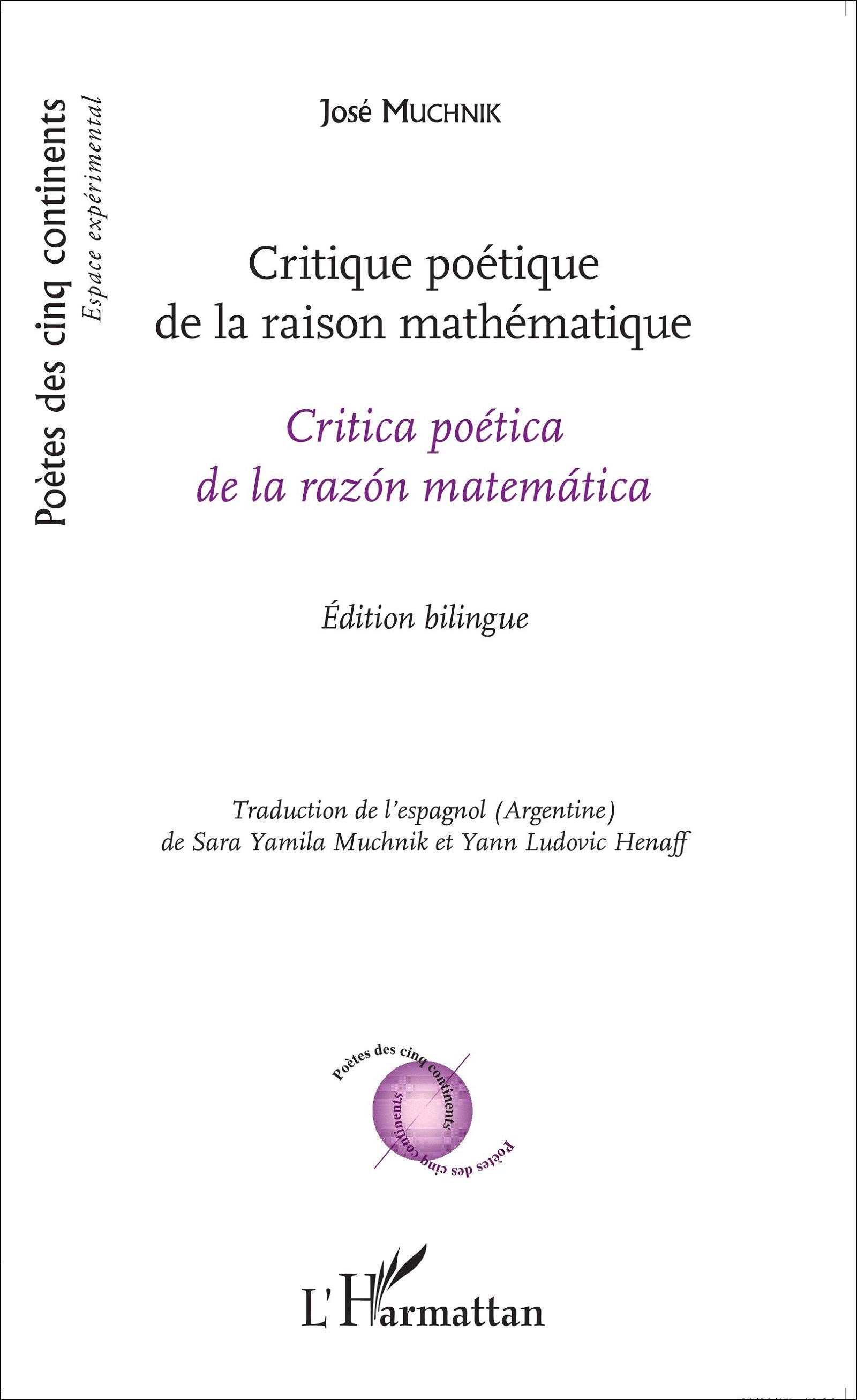 Critique poétique de la raison mathématique