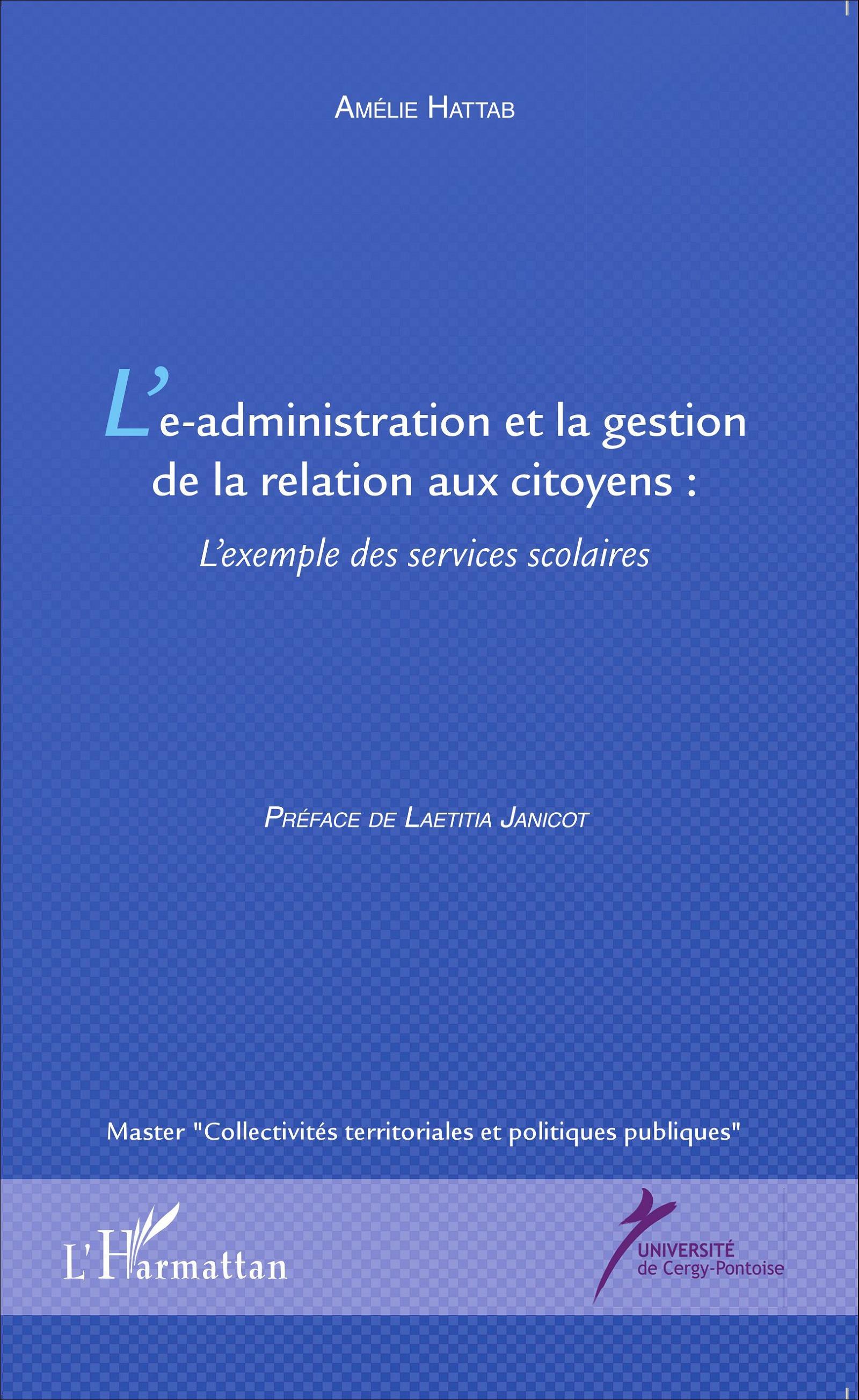 L'e-administration et la gestion de la relation aux citoyens