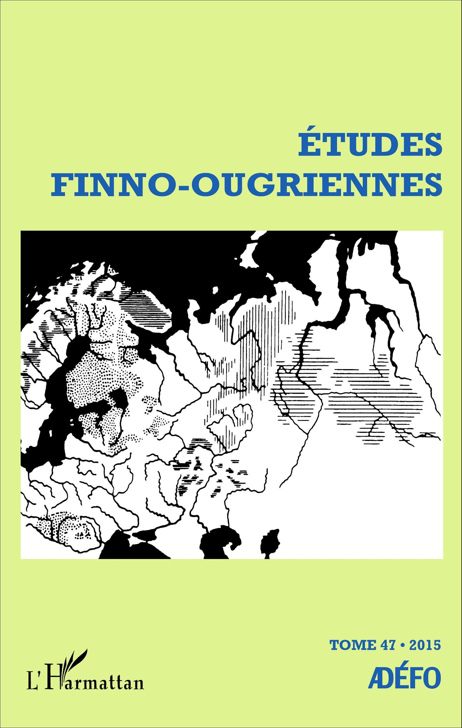 Etudes Finno-Ougriennes