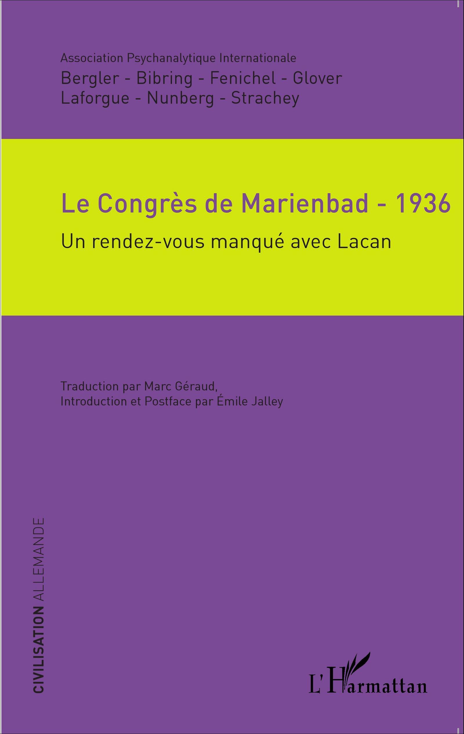 Le Congrès de Marienbad - 1936