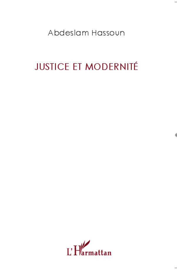 Justice et modernité