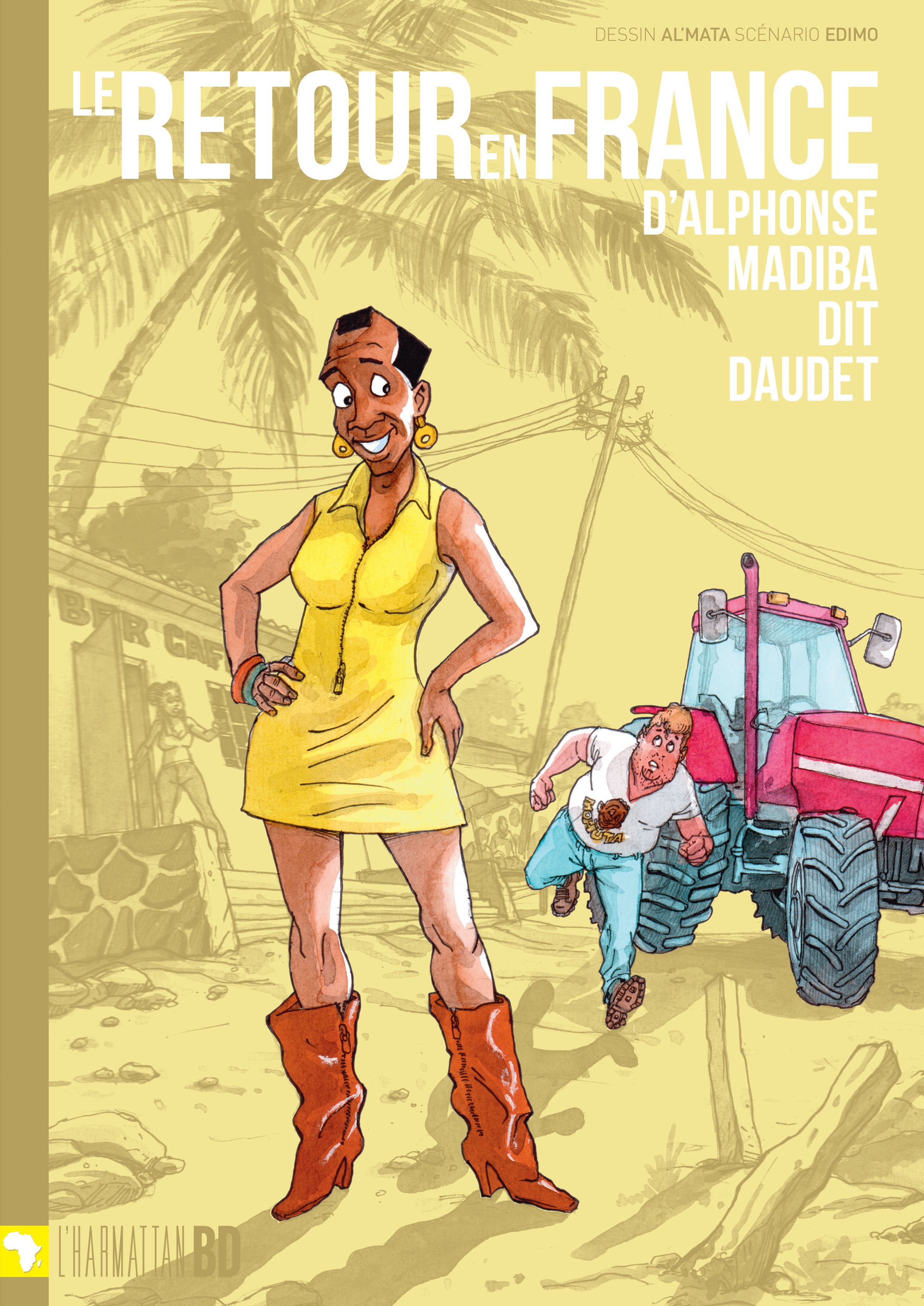 Le retour en France d'Alphonse Madiba dit Daudet