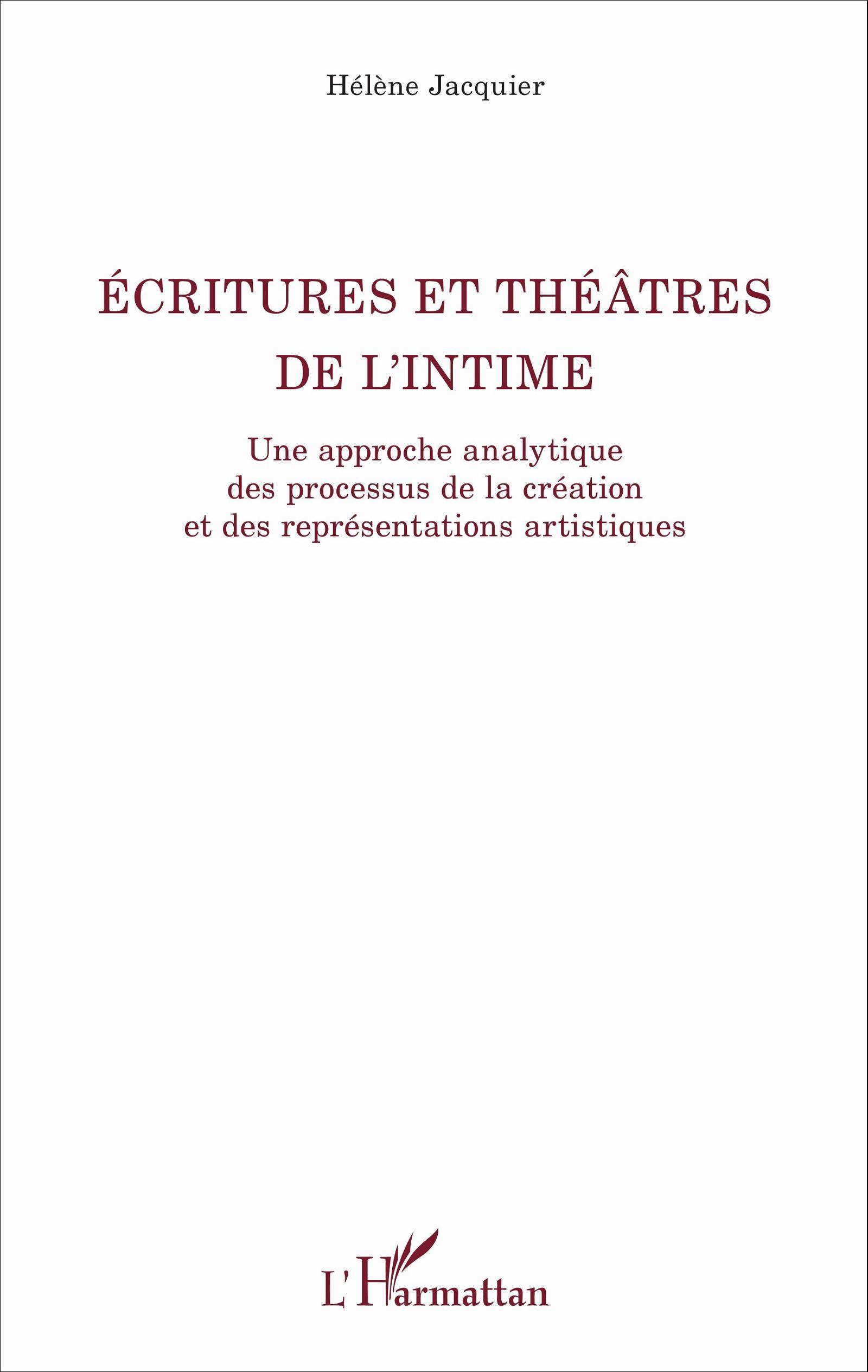 Ecritures et théâtre de l'intime