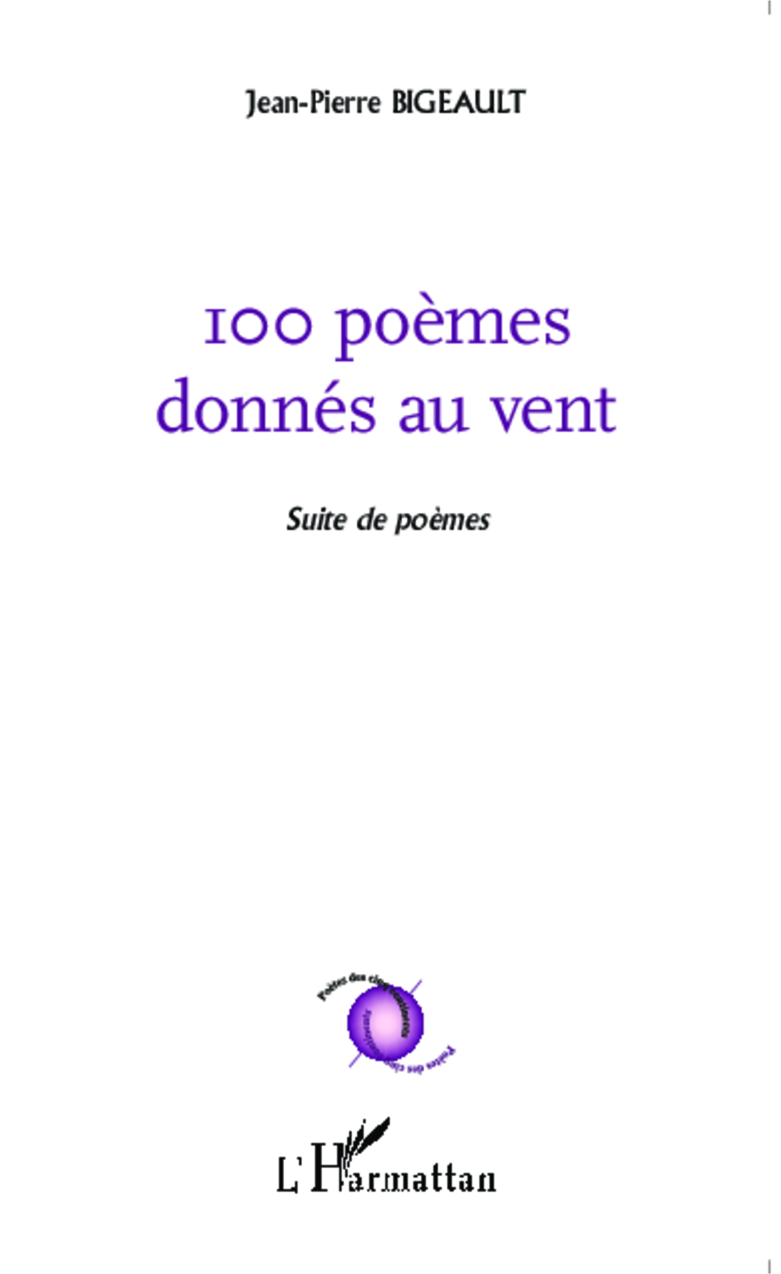 100 poèmes donnés au vent