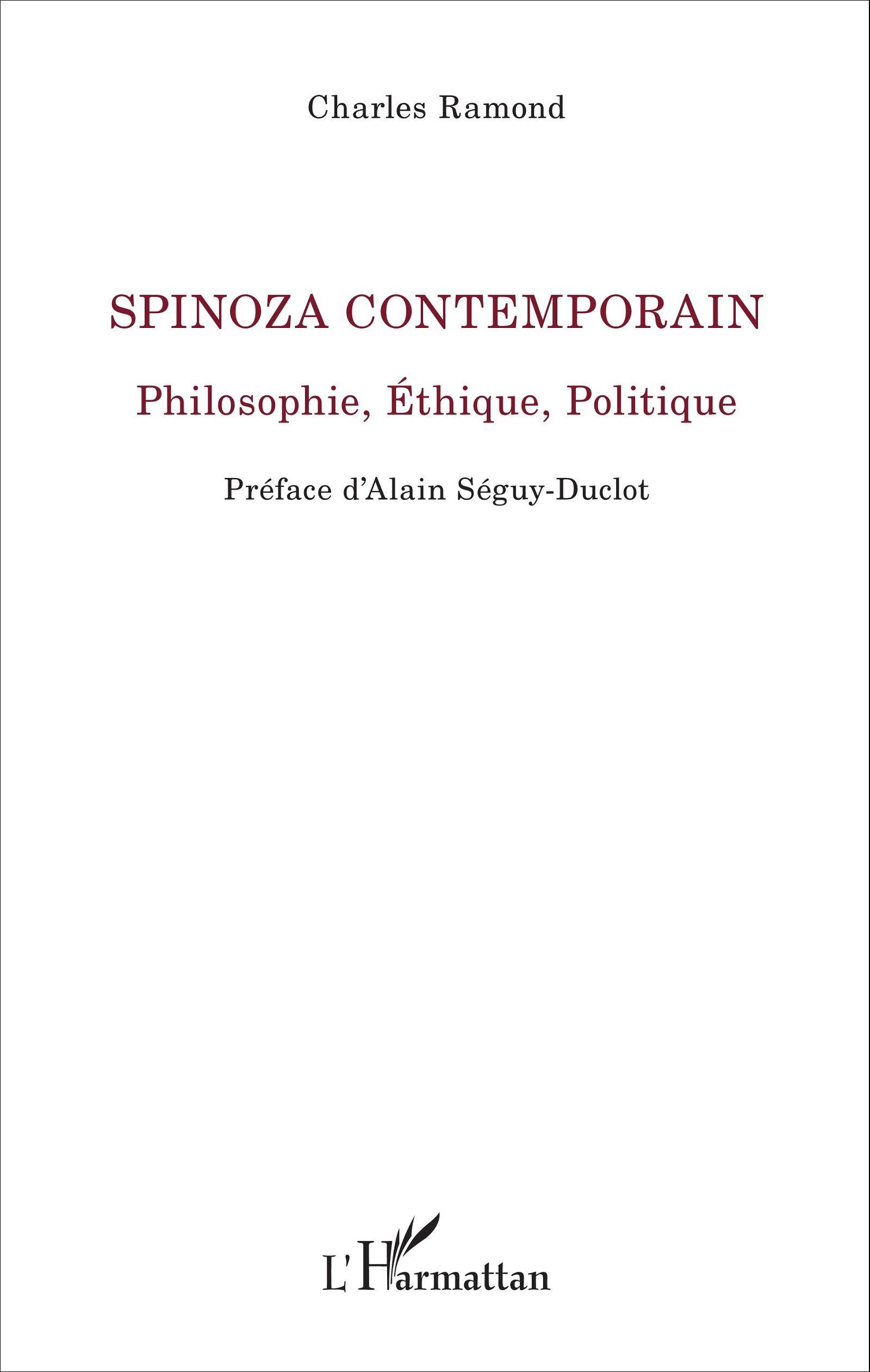 Spinoza Contemporain