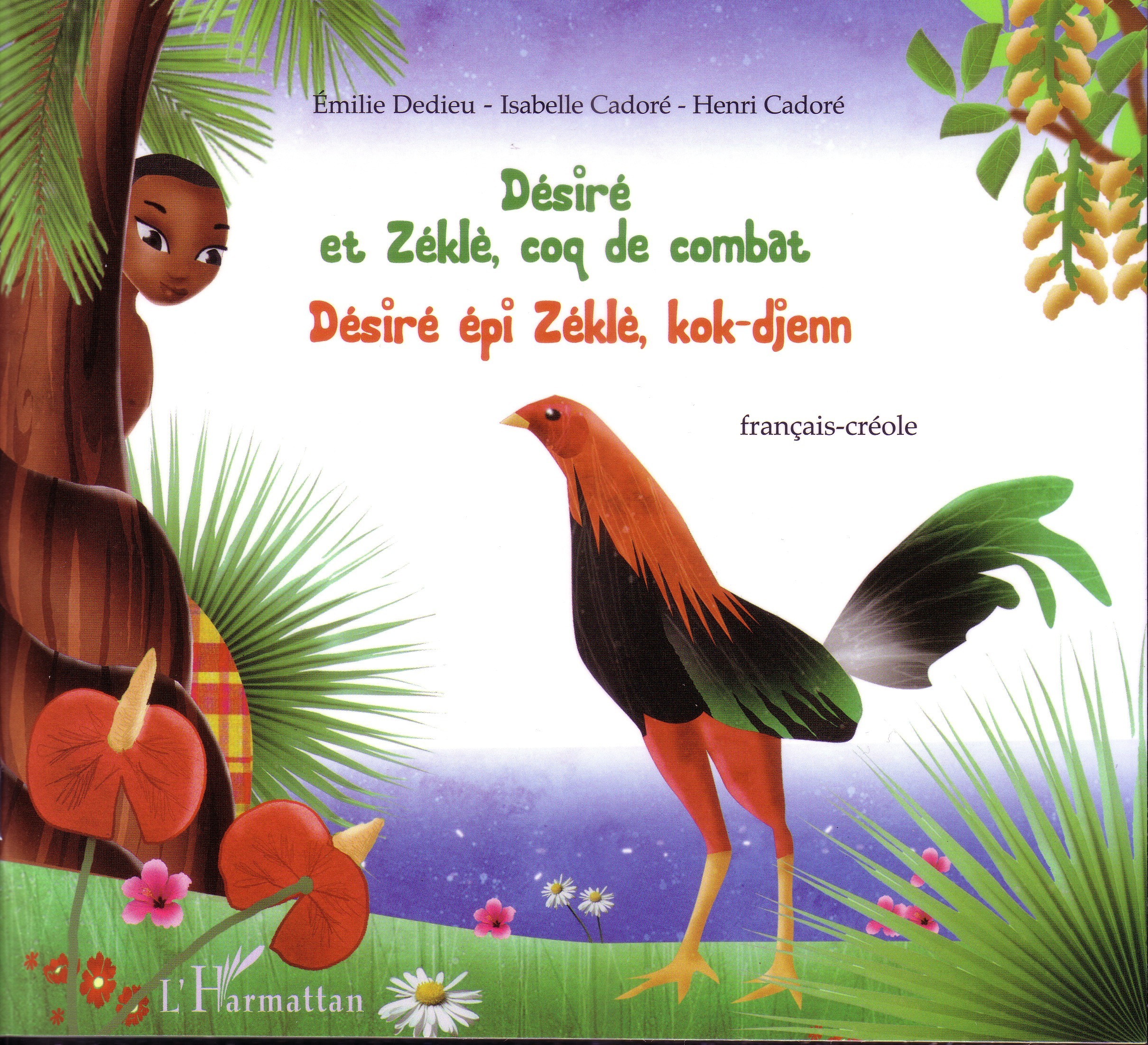 Désiré et Zéklè, coq de combat
