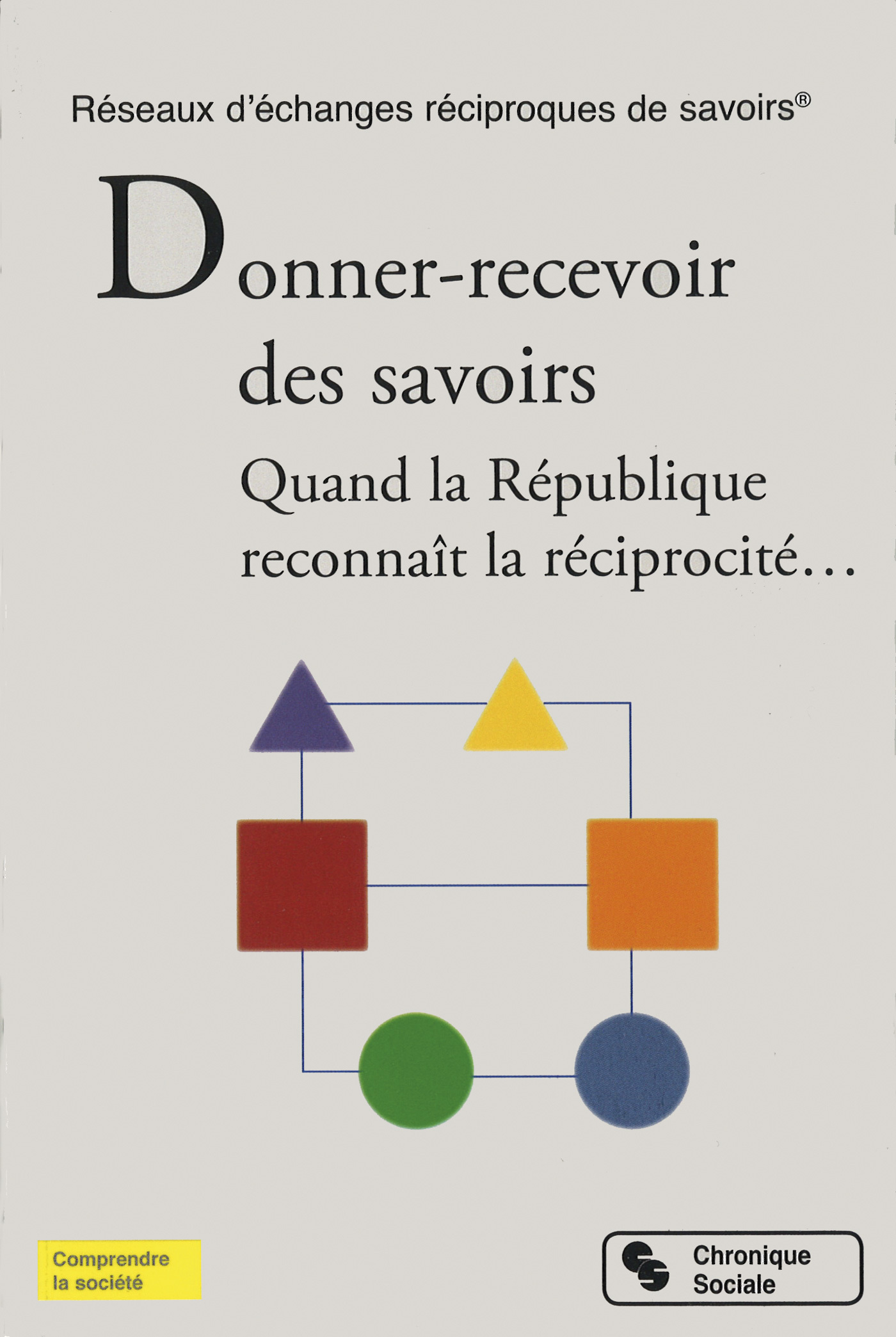 DONNER-RECEVOIR DES SAVOIRS