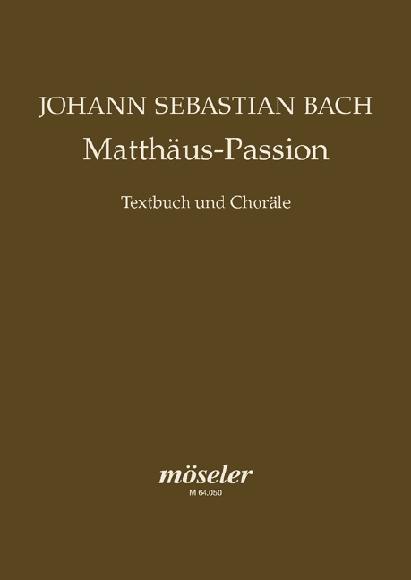 St Matthew Passion