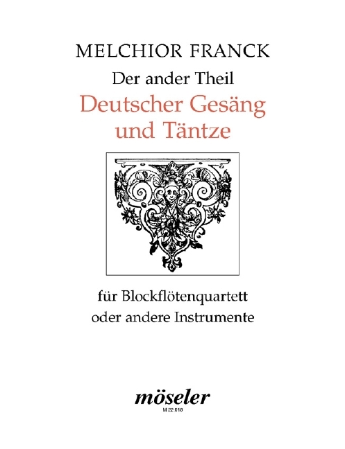 The second volume of German songs and dances
