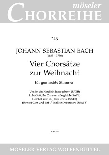 Four Choir Songs for Christmas