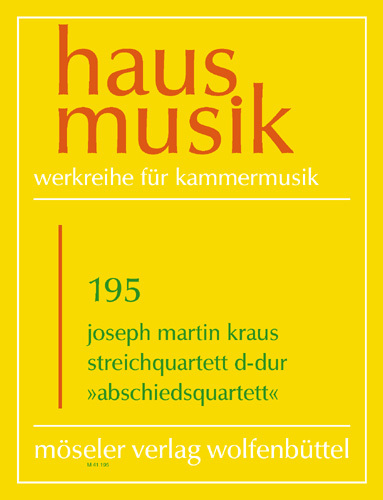 String Quartet D major