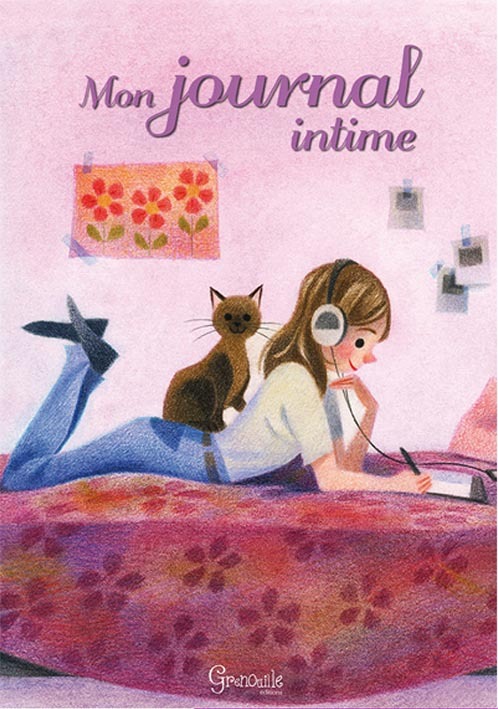 MON JOURNAL INTIME JEUNE FILLE