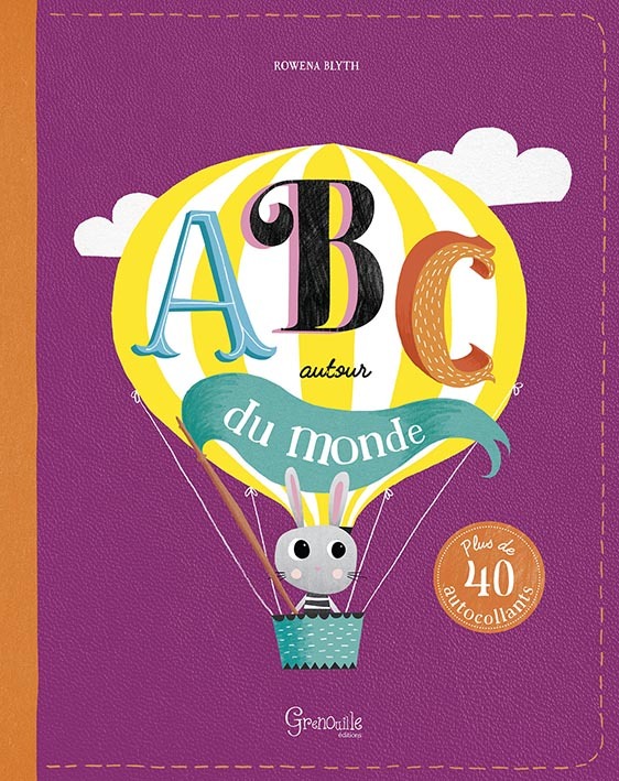 ABC autour du monde - plus de 40 autocollants
