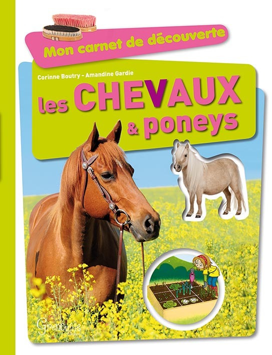 LES CHEVAUX ET PONEYS MON CARNET DE DECOUVERTE