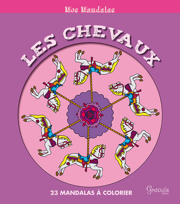 MES MANDALAS LES CHEVAUX23 MANDALAS A COLORIER
