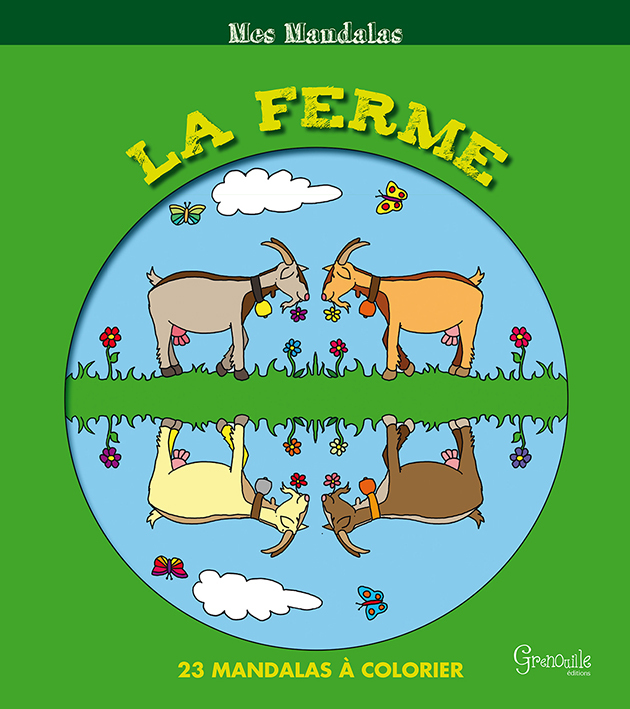 MES MANDALAS LA FERME 23 MANDALAS A COLORIER