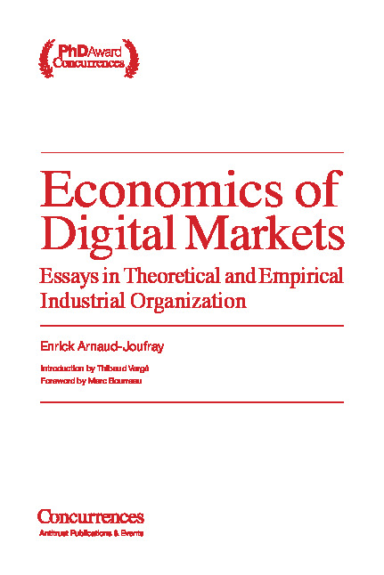 The Economics of Digital Markets