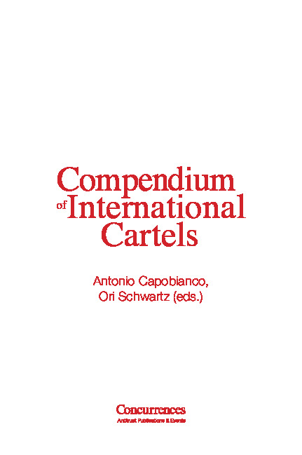 Compendium of International Cartels