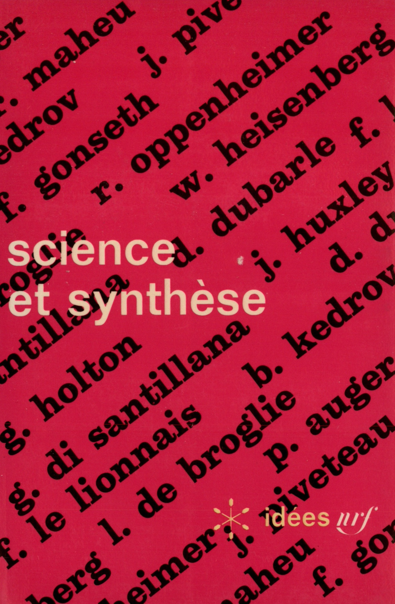 Science et synthèse